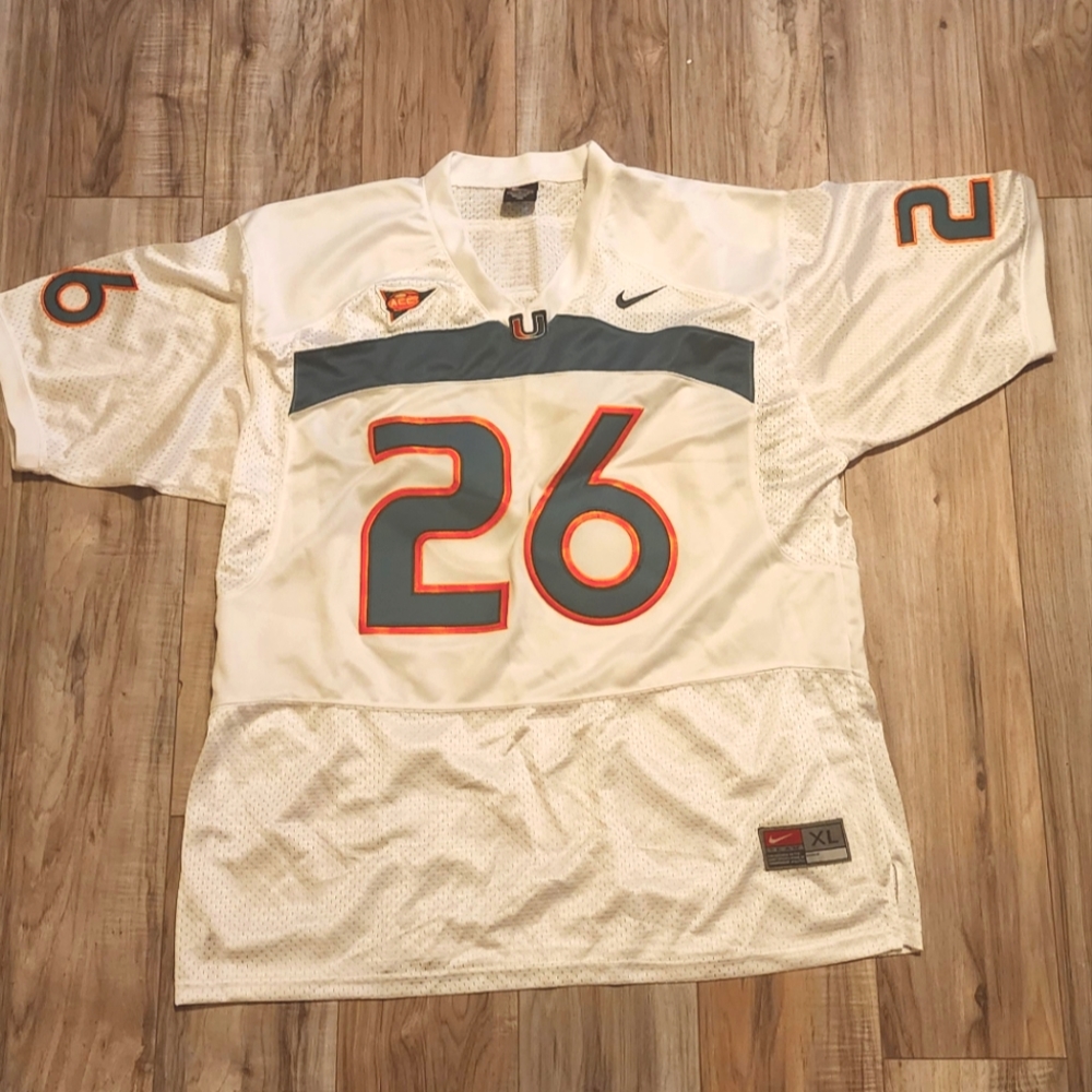 Nike Miami Hurricane Sean Taylor sz XL